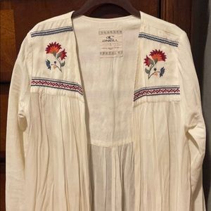 O’Neil open front long sleeve